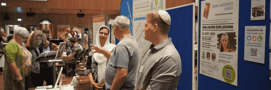 Demokratie Tag RLP 2025 Demokratie-Tag Rheinland-Pfalz 2025; Stand des Maimonides Bildungswerks