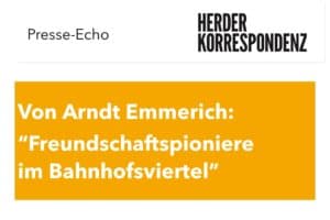 Zusammenleben von Juden und Muslimen in einer multikulturellen Nachbarschaft