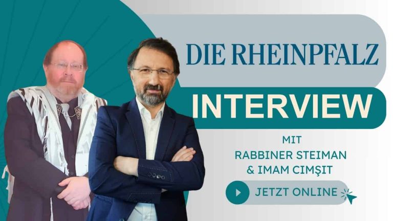 Wenn ein Imam und ein Rabbiner Freunde sind