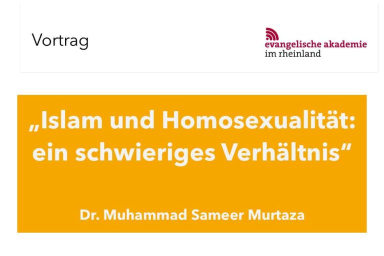 „Islam und Homosexualität: ein schwieriges Verhältnis“