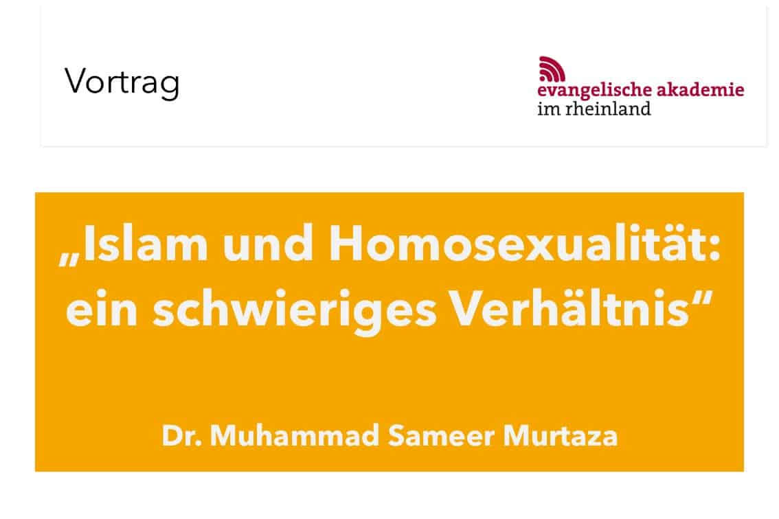 „Islam und Homosexualität: ein schwieriges Verhältnis“