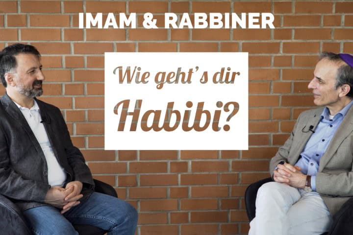 Imam Mustafa Cimşit und Rabbiner Daniel Alter im Gespräch