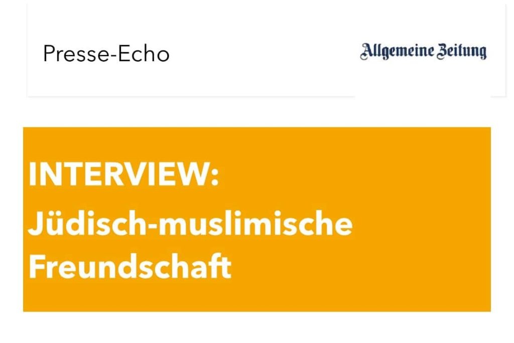Jüdisch-muslimische Freundschaft