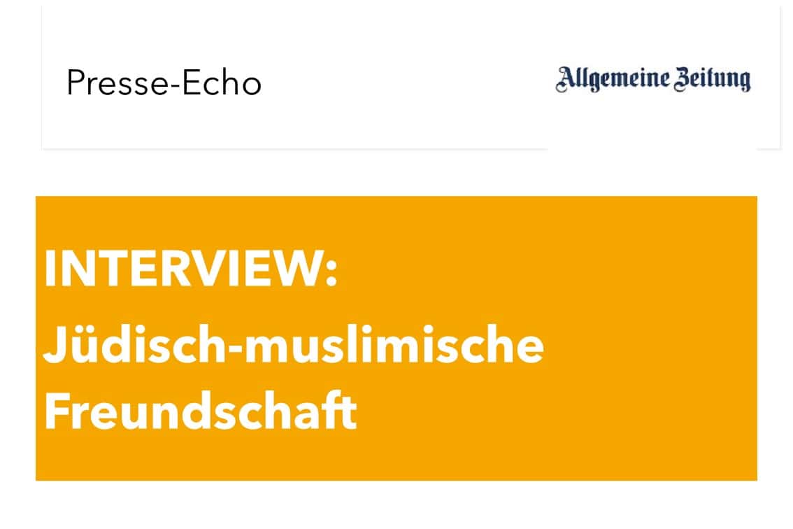 Jüdisch-muslimische Freundschaft