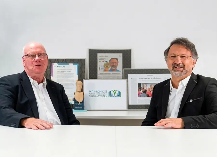 Mustafa Cimşit und Manfred Levy