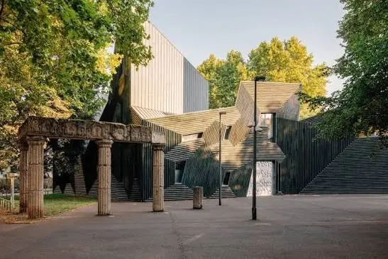 Die Neue Synagoge Mainz von außen