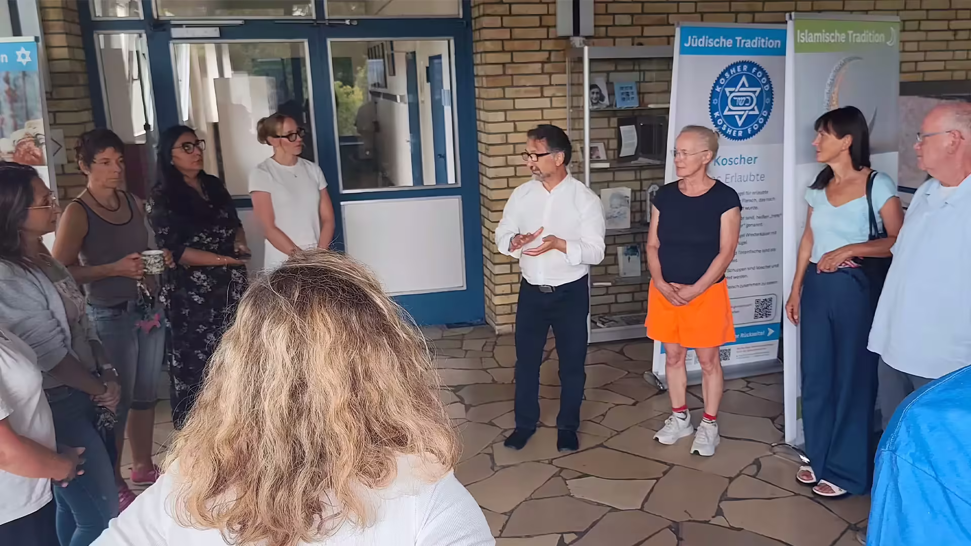 Wanderausstellung an der Anne-Frank-Schule