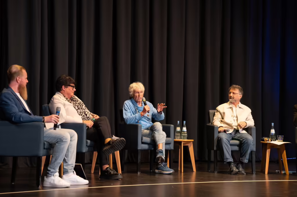 Gespräch auf dem Podium beim Ingelheimer Buber Diskurs